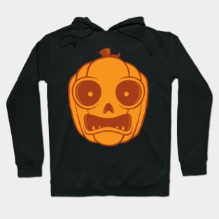 Frightened Jack-O-Lantern Hoodie